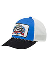 2024 Daytona 500 Rope Hat in Blue and White - Angled Left Side View