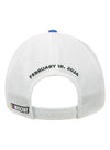 2024 Daytona 500 Rope Hat in Blue and White - Back View