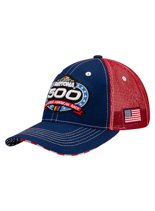2024 Daytona 500 Americana Hat - Angled Left Side View