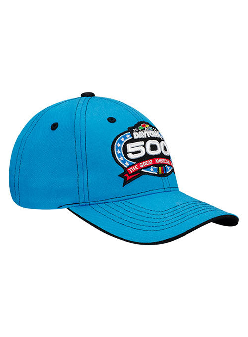 2024 Daytona 500 Blue Contrast Hat in Blue - Angled Right Side View