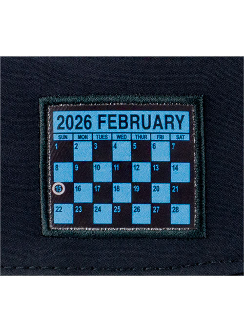 2026 Daytona 500 Limited Edition Hat - Zoomed in Calendar Patch View