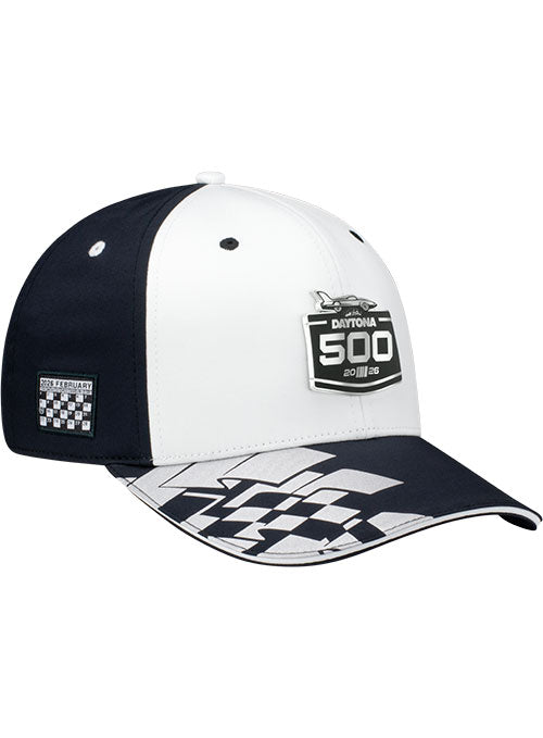 2026 Daytona 500 Special Edition Hat In Blue & White - Angled Right Side View