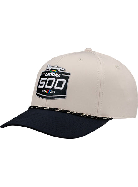 本日終了します　2026 everyone og logo daily cap 2026 Daytona 500 Rope Hat | Pit Shop Official Gear
