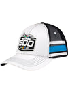 2026 Daytona 500 Striped Trucker Hat - Angled Left Side View