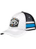 2026 Daytona 500 Striped Trucker Hat - Angled Left Side View