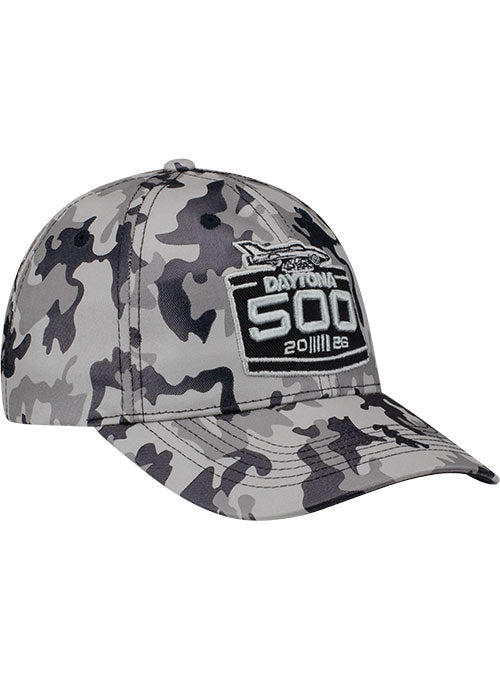 2026 Daytona 500 Camo Hat - Angled Right Side View