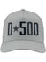 2026 D500 TPU Applique Hat - Front View