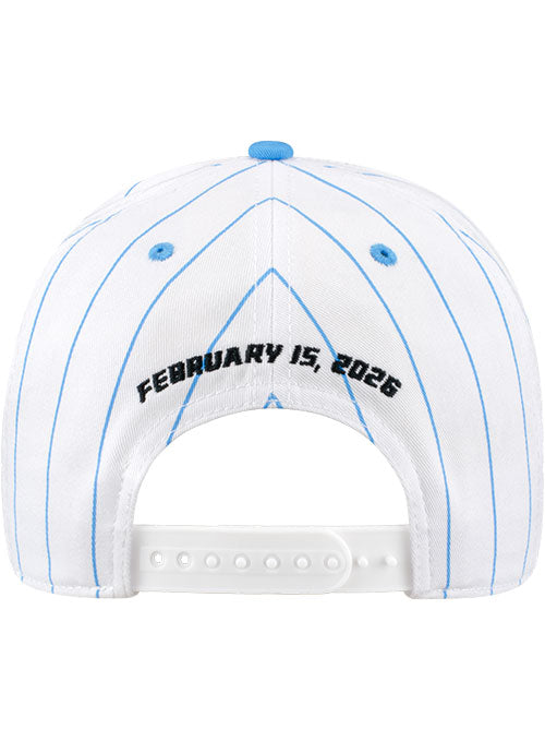 2026 Daytona 500 Baseball Tailsweep Stripe Hat - Back View