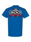 2024 Daytona 500 T-Shirt in Blue - Back View