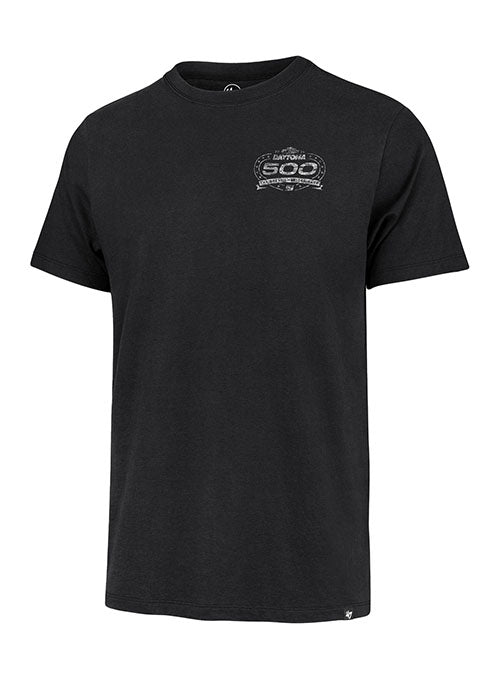 2024 Daytona 500 Stats T-Shirt by '47 Brand in Black - Front View