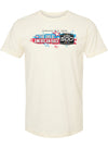 2026 Daytona 500 Event T-Shirt In Tan - Front View