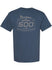 2027 Daytona 500 Silver Logo T-Shirt - Front View