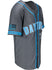 2026 Daytona 500 Baseball Jersey in Grey - Front Right View