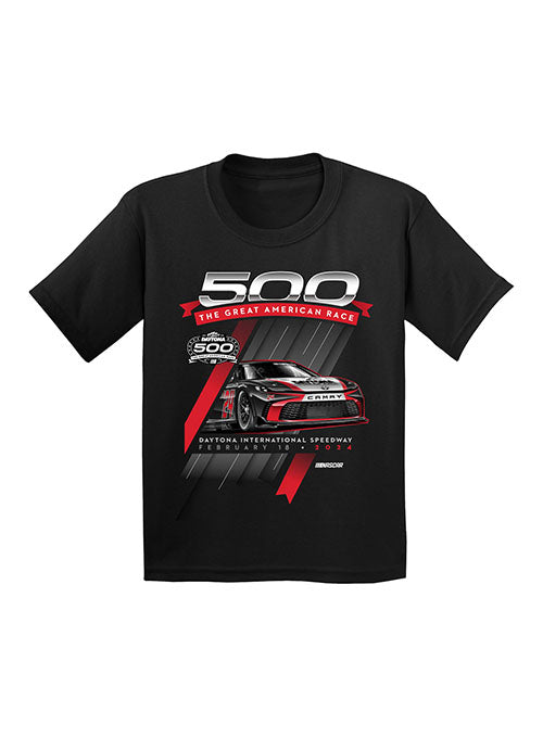 2024 Youth Daytona 500 Ghost Car T-Shirt