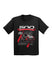 2024 Youth Daytona 500 Ghost Car T-Shirt in Black - Front View