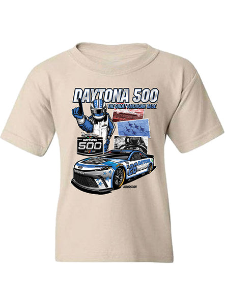 T-shirt Graphique Daytona Turkey Run - Taille S Homme - Marque Gildan - Occasion Très Bon état