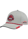 2026 Daytona Coke Zero Sugar 400 Limited Edition Hat in Grey - Angled Front Left View