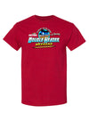 2023 Coke Zero 400 Double Header T-Shirt in Red - Front View
