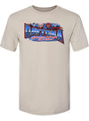 2026 Daytona International Double Header T-Shirt in White - Front View