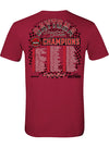 2026 Daytona International Speedway Coke 400 Past Champs T-Shirt in Red - Back view