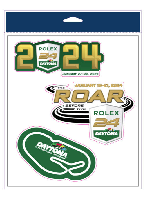 2024 Rolex 24 3-Pack Decal