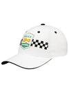 2024 Rolex 24 Checkered Hat - Angled Left Side View