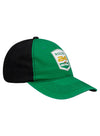 Rolex 24 Slouch Hat in Black and Green - Angled Right Side View