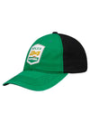 Rolex 24 Slouch Hat in Black and Green - Angled Left Side View