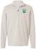 Rolex 24 Logo 1/4 Zip in White - Front view