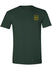 2026 Rolex 24 Track Outline T-Shirt in Green - Front View