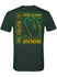 2026 Rolex 24 Track Outline T-Shirt in Green - Back View