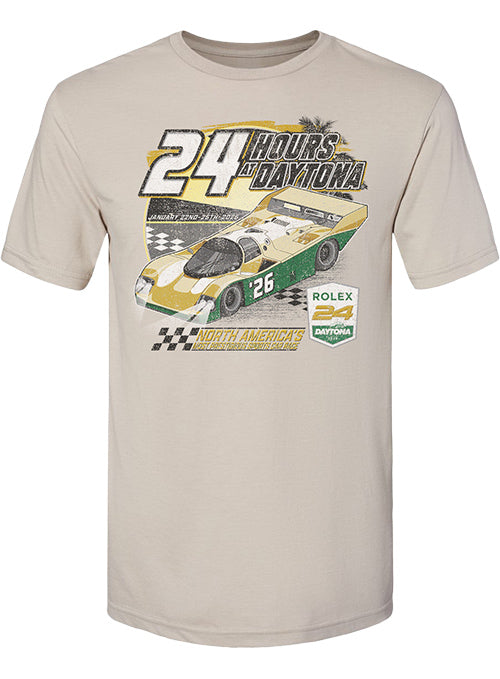 2026 Rolex 24 Retro Car T-Shirt