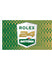 Rolex 24 Hours at Daytona 3x5 2-Sided Flag In Green & Gold - Front View