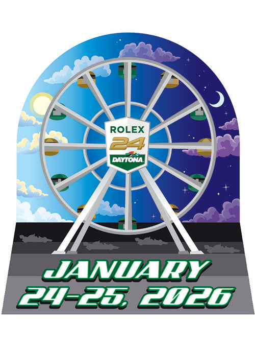 2026 Rolex 24 Hours at Daytona Spinning Ferris Wheel Magnet