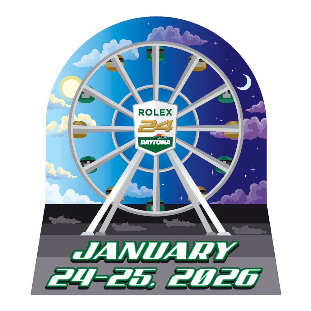 2026 Rolex 24 Hours at Daytona Spinning Ferris Wheel Magnet