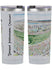 Daytona International Speedway Hand Painted 20 oz Tumbler - Front and Back View