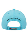 Ladies Daytona Garment Washed Hat in Blue - Back View