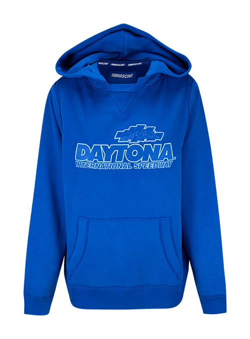 Ladies Daytona Tonal Highlight Sweatshirt in Blue - Front View