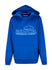 Ladies Daytona Tonal Highlight Sweatshirt in Blue - Front View