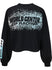 Ladies Daytona International Speedway Cropped Long-Sleeve Spirit Jersey - Back View