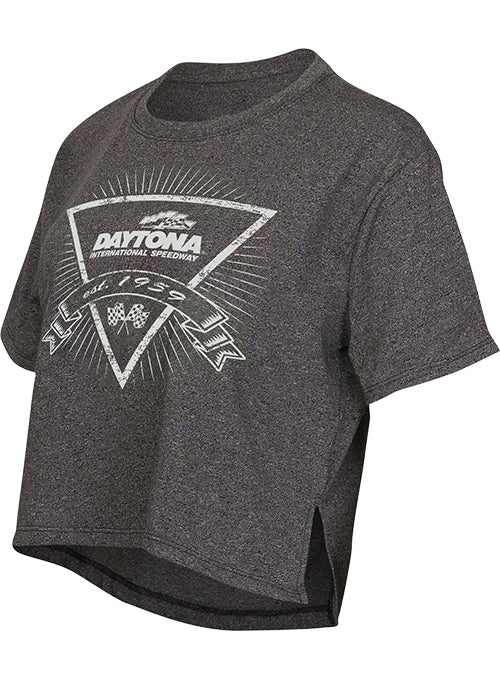 2026 Ladies Daytona International Speedway Quest Tee in Grey - Front left view