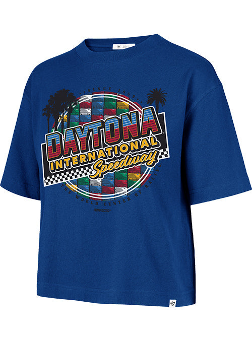 Ladies Daytona International Speedway Track  T-Shirt by '47 Brand