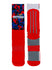 Daytona International Speedway Digital Camo Sock in Red - Front and back View