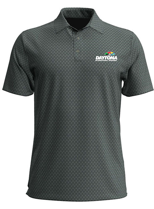 Daytona Under Armour® Playoff Balloons Micro Polo in Grey - Front View