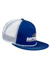 Daytona Meshback Rope Hat in Blue - Angled Right Side View