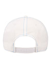 Daytona Applique Hat in White - Back View