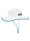 Daytona Boonie Hat in White - Angled Right Side View