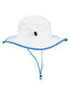Daytona Boonie Hat in White - Back View