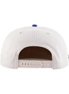 Daytona 500 Fieldstone Captain Hat In White, Blue & Red - Back View