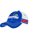Daytona International Speedway Striped Trucker Meshback Hat